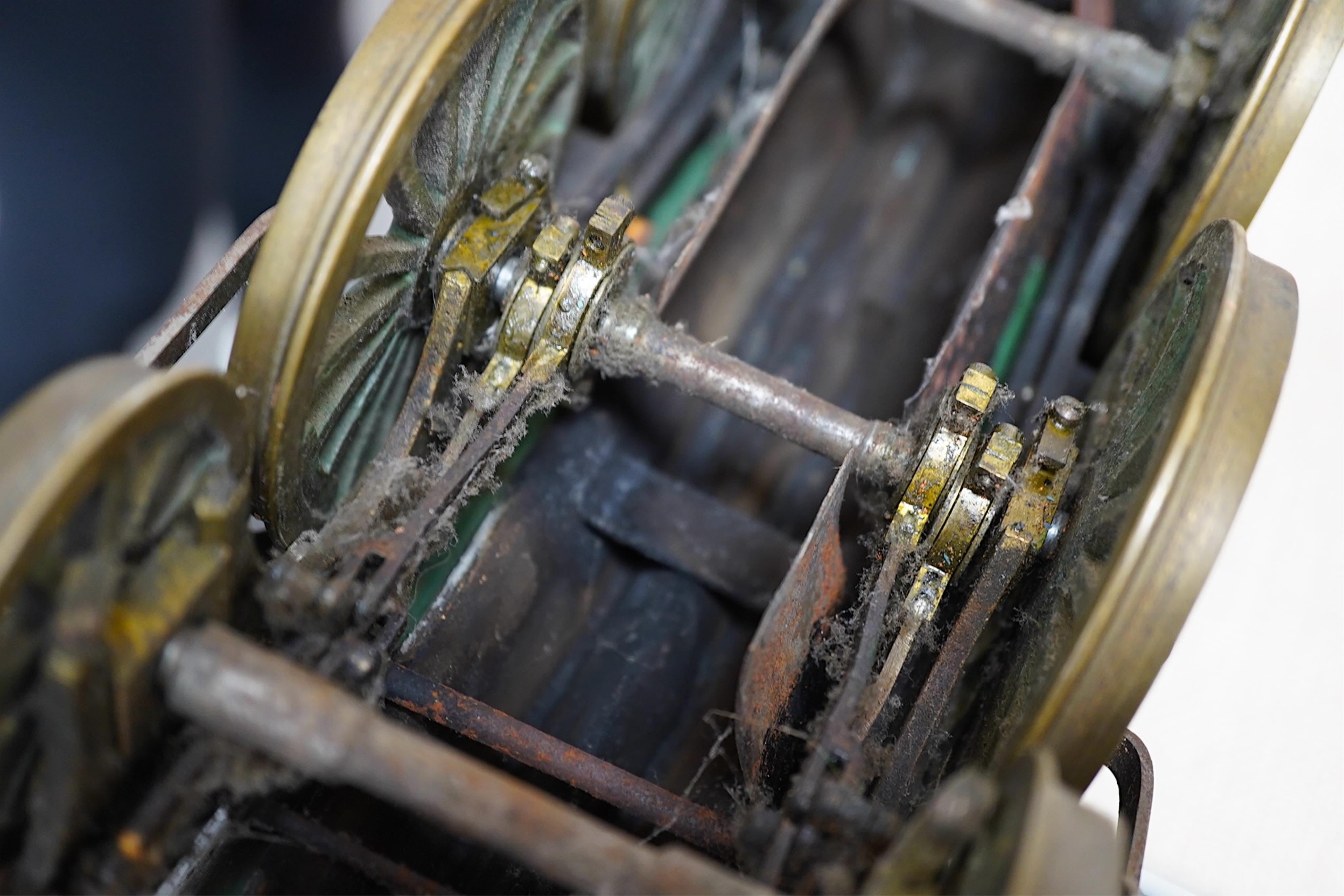 An early 20th century live steam four inch gauge 2-4-0 tender locomotive, possibly scratch built to a freelance design, spirit fired with two outside cylinders, Salter safety valve, reverser, whistle, etc. six wheel tend